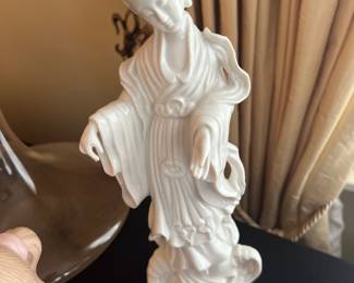 Mid 20th Century Blanc de Chine Figurine