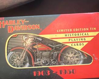 Harley Davidson Playing Cards