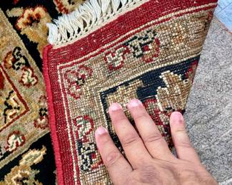 One of many handmade carpets and rugs