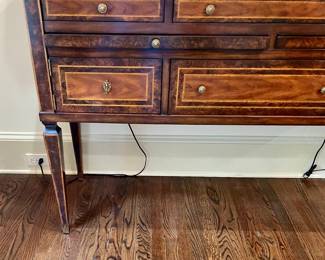 Gorgeous Hickory White Sideboard, with pull out serving surfaces, you have to see this. 