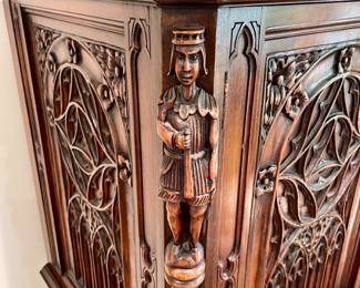 Fantastic detail all old-world hand carved excellence