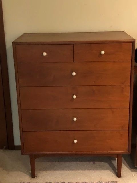 Drexel Declaration High Dresser - Black Walnut