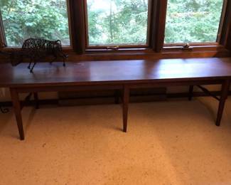 MCM Walnut coffee table