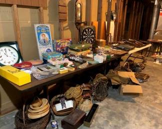Tons of baskets, games etc