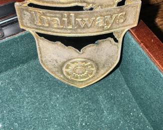Vintage Trailways Belt Buckle