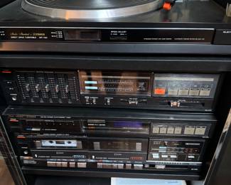 Fisher stereo equipment and speakers