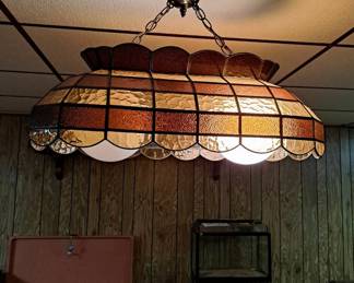 Tiffany style bar light