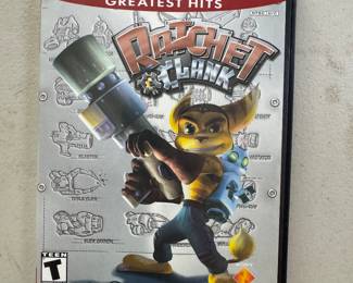 Playstation 2 Ratchet Clank Video Game