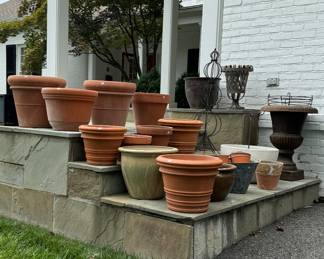 Collection of Terracotta Pots
