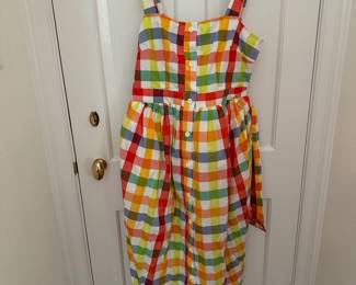 Women's Christopher John Rogers x Target Plaid Dress Size 8