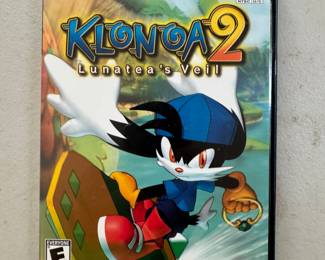 Playstation 2 Klonoa2 Lunatea's Veil Video Game
