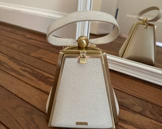 Women's Cult Gaia Trina Snake Embossed Leather Wristlet