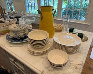 Collection of Plates & China