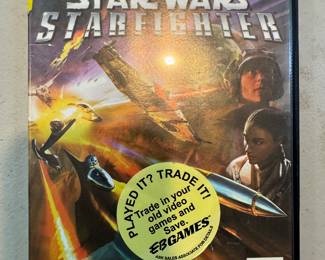 Playstation 2 Star Wars Starfighter Video Game