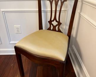 Maitland Smith Model #4031-187 Mahogany Side Chair (2 Total)