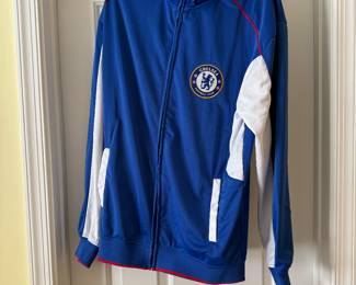 Men's Chelsea Football Club Jacket Size L