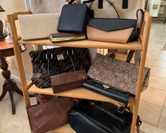 Large Collection of Women's Handbags & Clutches