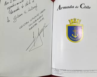 "Armada de Chile" Autographed