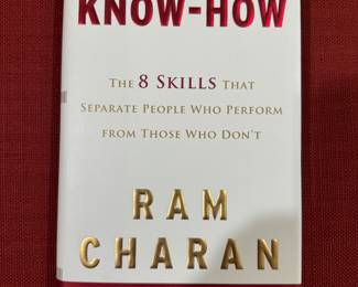 "Know-How" Autographed by Ram Charan