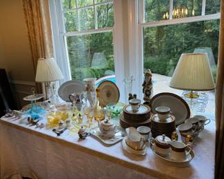 Collection of China, Crystal & Glass