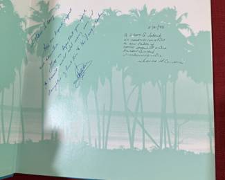 "Puerto Rico, Borinquen Querida" Autographed