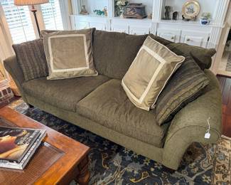 Rowe Furniture Upholstered Sofa (45"D x 96"W x 33" Back Height)