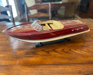 Italian Deluxe Model Aquarama Riva Model Boat