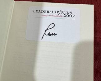 "Know-How" Autographed by Ram Charan