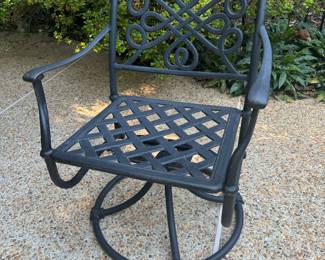 Hanamint Dining Chairs (4 Armchairs & 2 Swivel Armchairs)