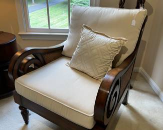 Ethan Allen Berwick Armchair with Cushions (29"W x 36"D x 33" Back Height / 2 Total)