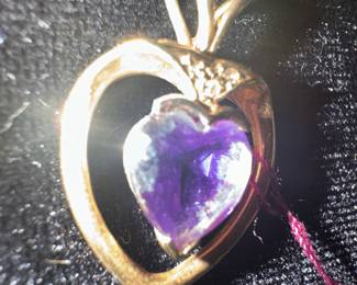 14K Gold Heart Pendant