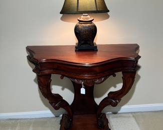 Mahogany Hall Table (17"D x 35"W x 29"H)