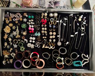 Collection of Gold, Silver & Costume Jewelry