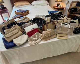 Large Collection of Women's Handbags & Clutches