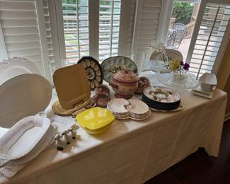Collection of Platters & Kitchenware