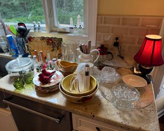 Collection of Glassware and Kitchenware