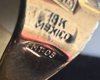 18K Gold Pendant with 22K Gold Coin