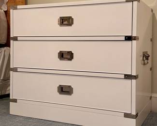 Williams and Sonoma Three Drawer Campaign Chest