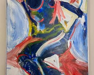 Oil on Canvas, Signed 