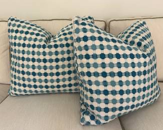 (2) Down Pillows