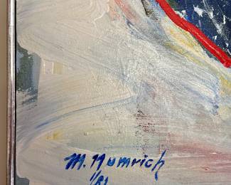 detail - artist signature 