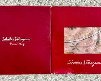 New Salvatore Ferragamo Scarves