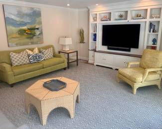 Stark Blue & White 13' x 18' Rug