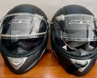 (4) AFX Helmets