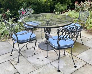 Vintage Woodard Patio Set