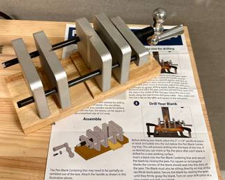 Pen Blank Centering Vice