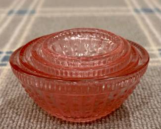 Stacy Marie Children's Depression Glass Mixing Bowls 