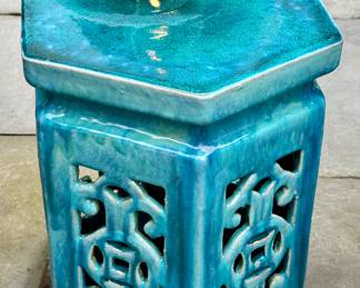 Aqua Garden Stool