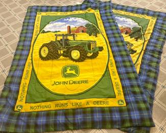 Vintage John Deere Twin Comforters