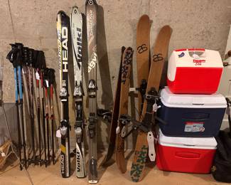Skiing Equipment & Coolers